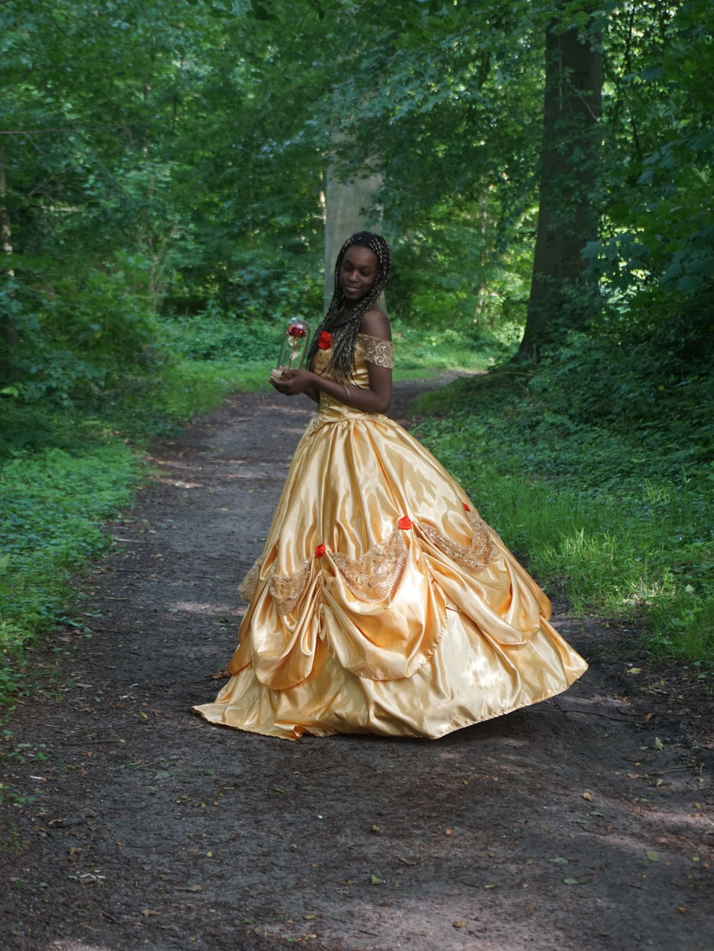 Jurk geïnspireerd op Beauty and the Beast