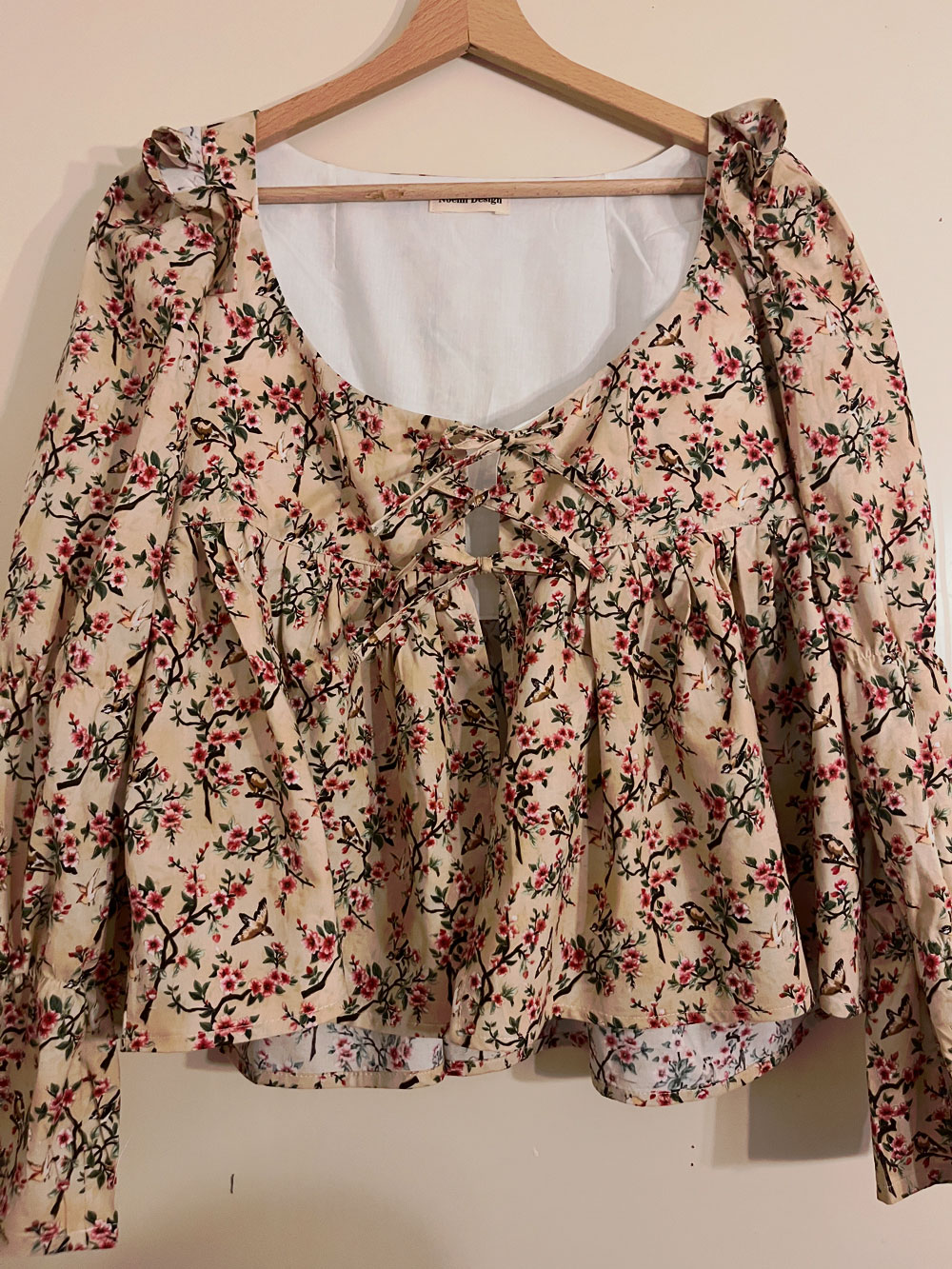 Blouse met patroon